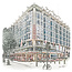 Rotterdam | Poster | Groothandelsgebouw 2 | Vintage |