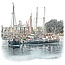 Rotterdam | Poster | Leuvenhaven | Vintage |