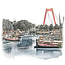 Rotterdam | Poster | Oude Haven 2 | Vintage |