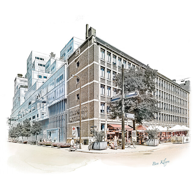 Rotterdam | Poster | Timmerhuis – Meent | Vintage |