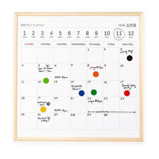 Kikkerland Uitwisbare kalender