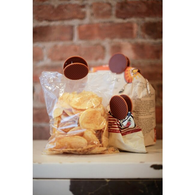 Kikkerland Zakafsluiter- stroopwafel (4 st.)