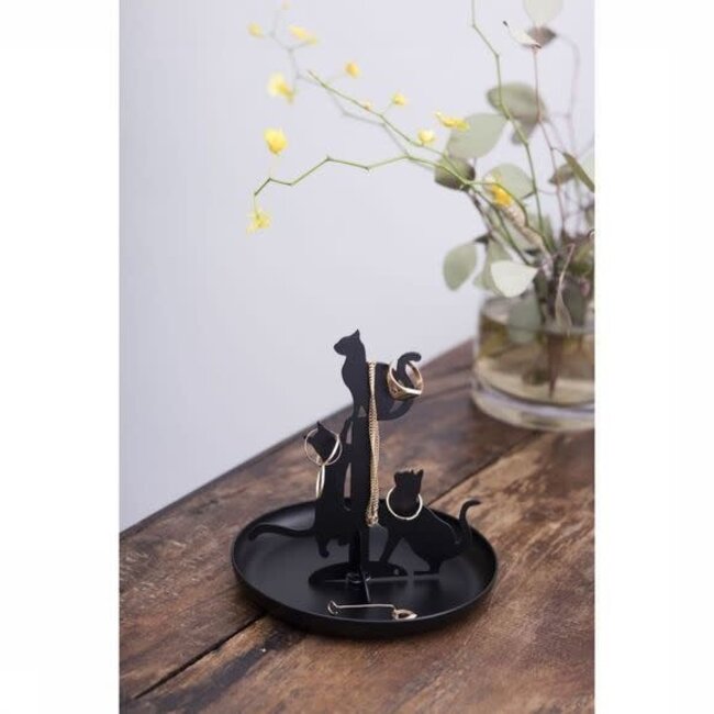 Kikkerland Sieradenstandaard- katten