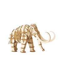 3D Mammoet houten puzzel