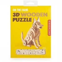 3D houten puzzeltje Hond