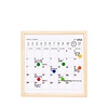 Kikkerland Mini uitwisbare maand /jaar kalender