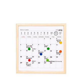 Kikkerland Mini uitwisbare kalender