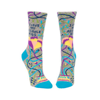 Damessokken - Love My Asshole Kids | Moeder | Mama | Sok