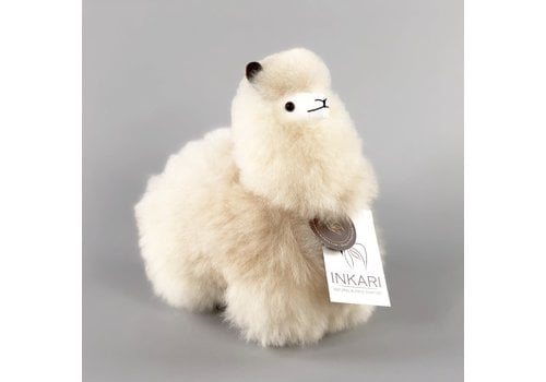 Inkari Alpaca Small Blond 23 cm hoog