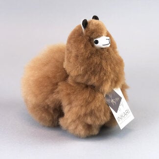 Alpaca Small Hazelnut 23 cm hoog