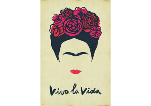 Poster Frida Kahlo- Viva la Vida