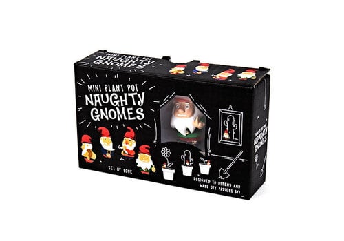 Abodee Naughty Gnomes Planters Kabouter Plantenstekers