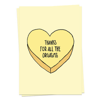 Thank for all the Orgasms geel