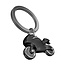 Sleutelhanger motor zwart matt finish
