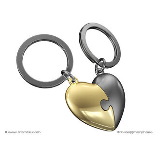 Sleutelhanger Puzzle heart