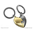 Sleutelhanger Puzzle heart