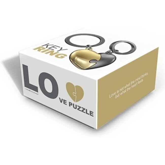 Sleutelhanger Puzzle heart