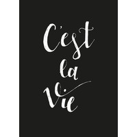 Ansichtkaart C'est la Vie