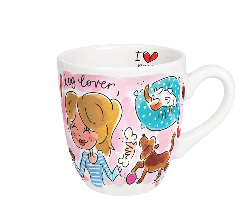 Kleine beker dog lover