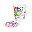 BLOND AMSTERDAM Set Mazagran Hot Chocolate-blauw