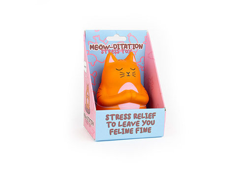 Gift Republic Meow-ditation Stress Toy | Stress Kat