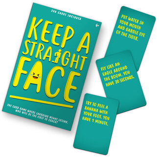 Keep a straight face | Laughing means losing game