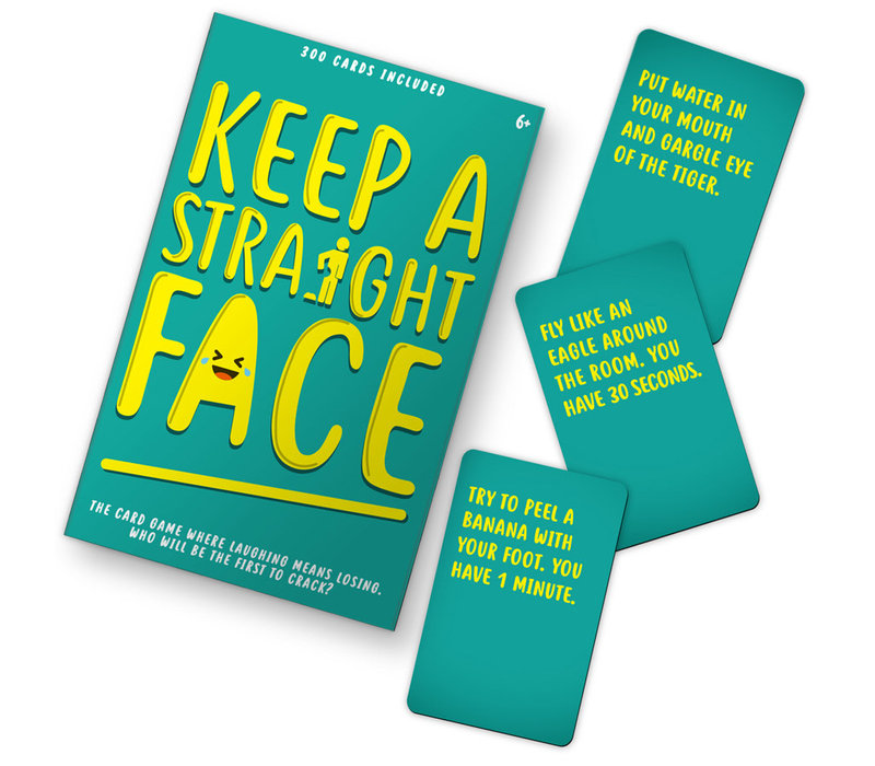 Keep a straight face | Laughing means losing game