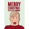 Kaart Blanche Merry Christmas ya filthy animal - Home Alone