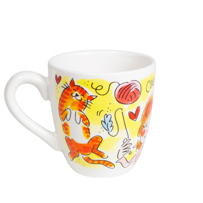 BLOND AMSTERDAM Kleine beker cat lover