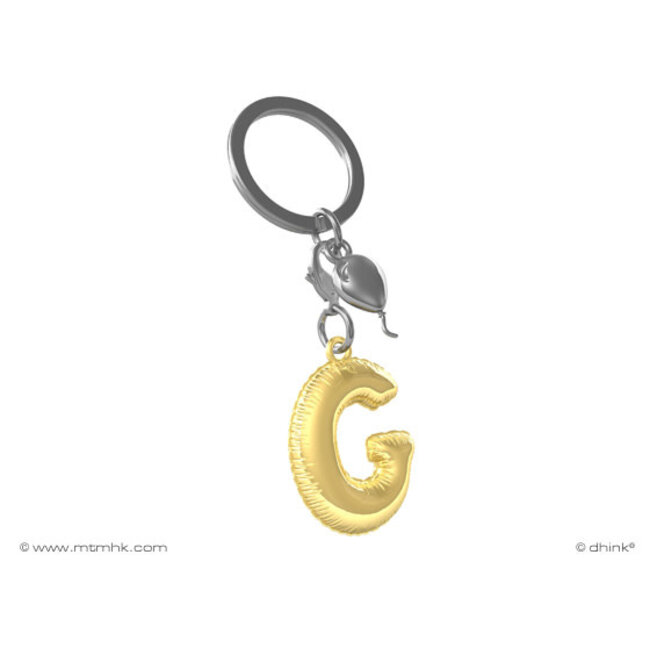 Sleutelhanger Ballonletter G