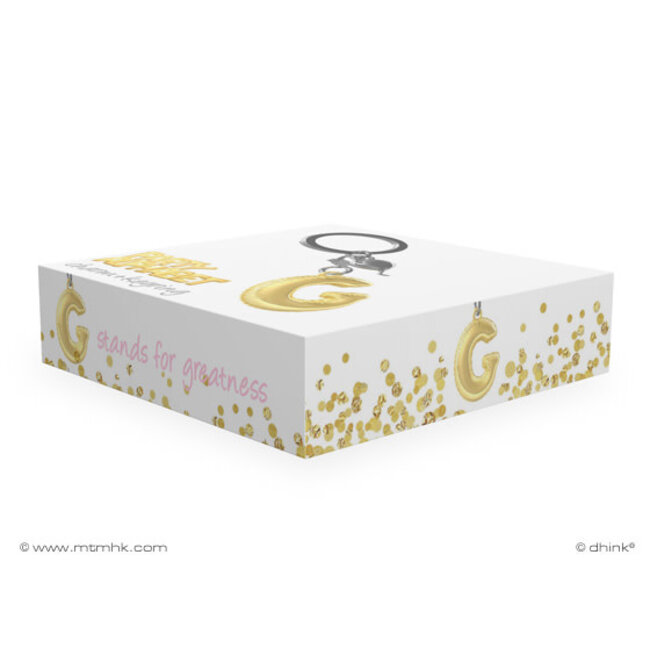 Sleutelhanger Ballonletter G