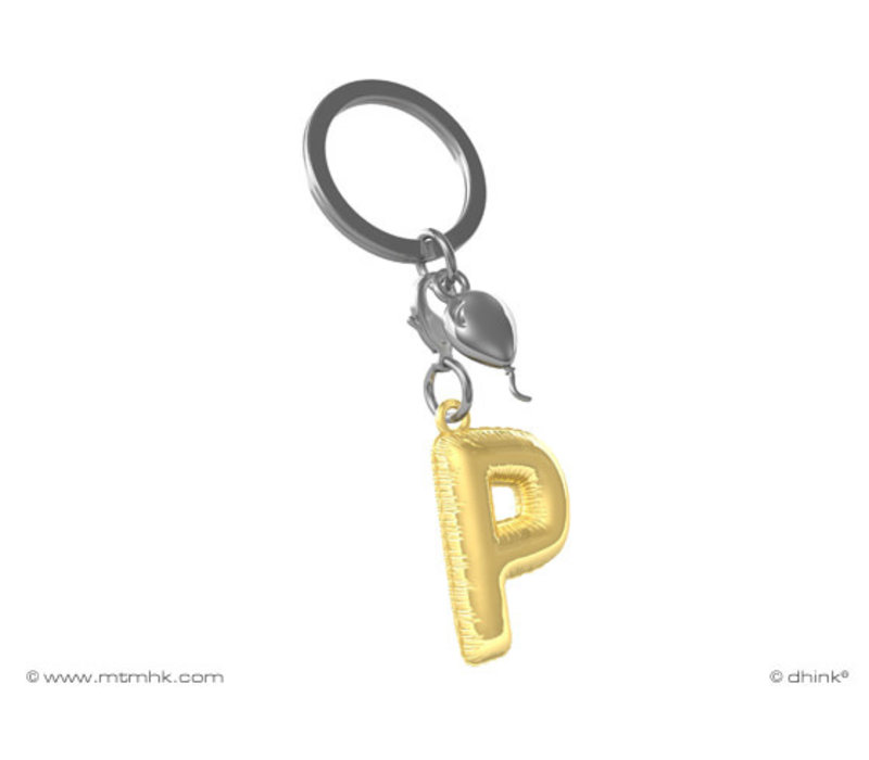 Sleutelhanger Ballonletter P