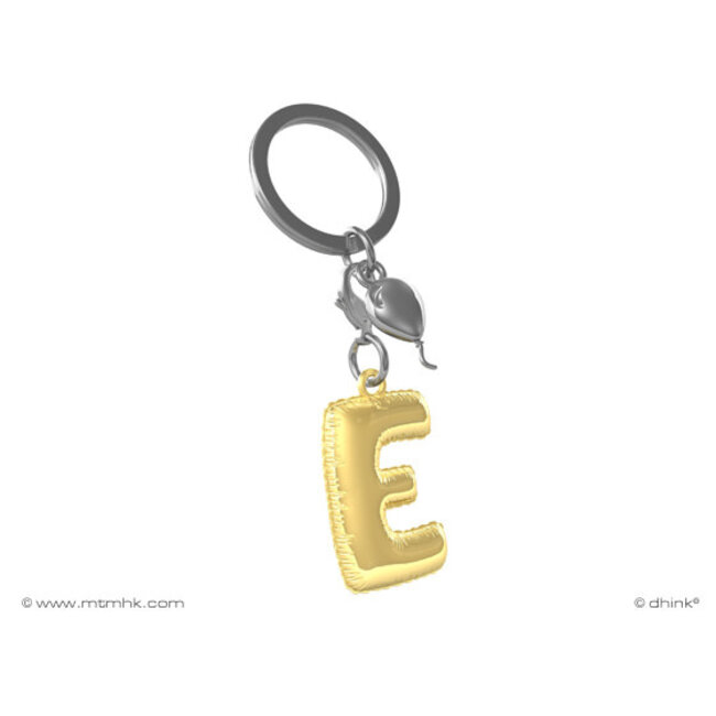 Sleutelhanger Ballonletter E