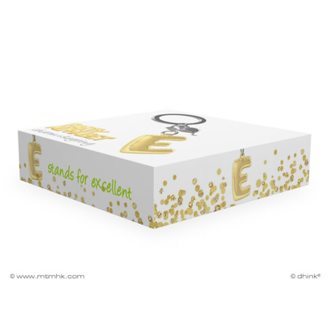 Sleutelhanger Ballonletter E