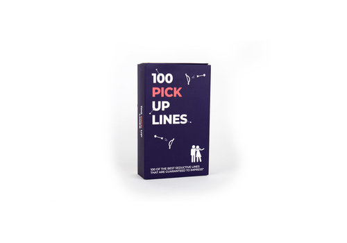 Gift Republic 100 Pick Up Lines | Openingszinnen | 100 kaarten