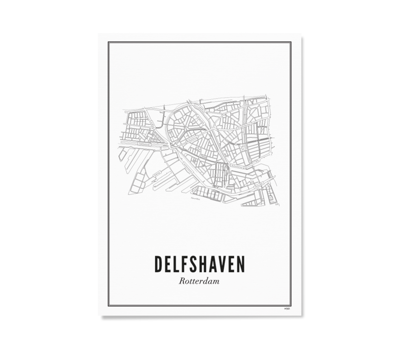 Poster 30x40 - Delfshaven