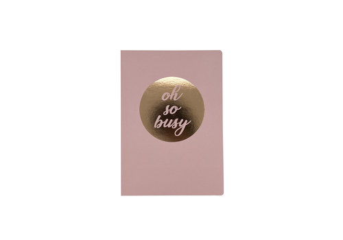 A5 Notebook -oh so busy