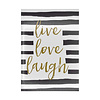 Schrift - Live Love Laugh