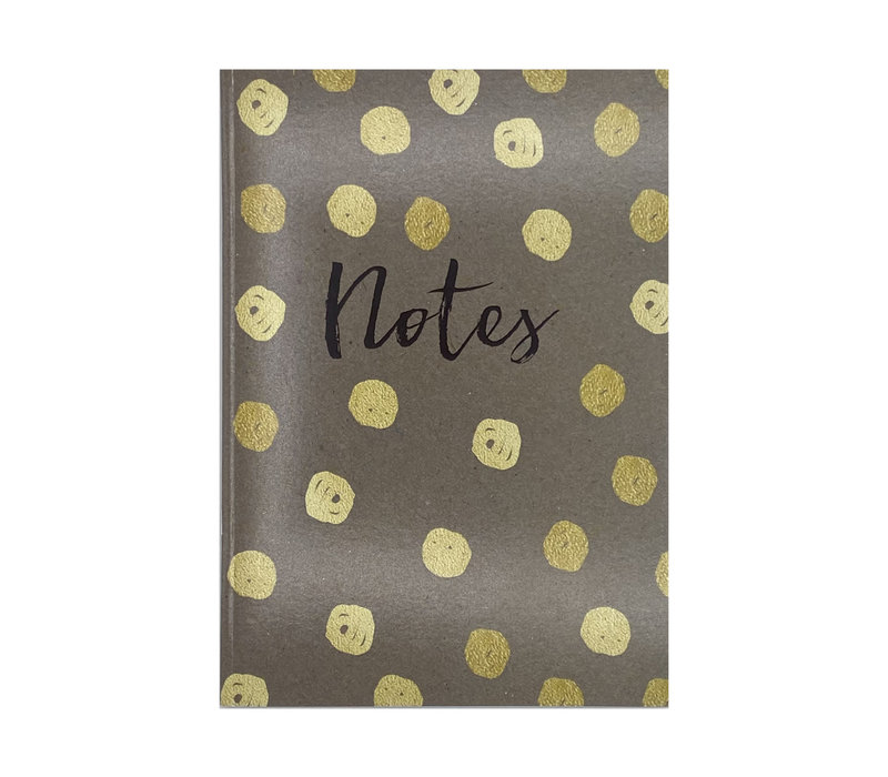 Schrift -  Goud Dots