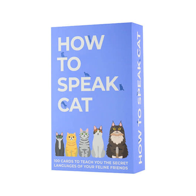 How To Speak Cat | Praat met je kat | 100 kaarten
