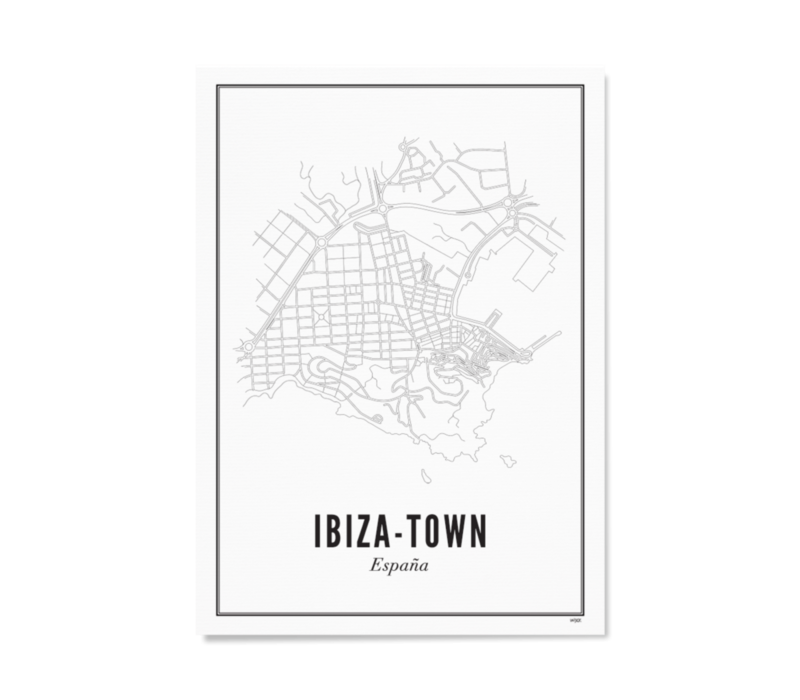 Ibiza-Town - Ansichtkaart