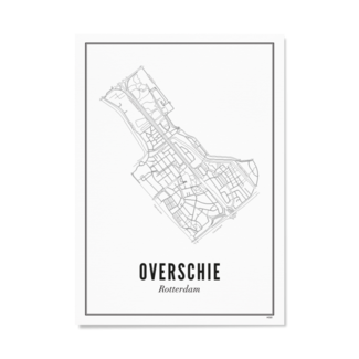 Wijck Overschie - Poster A4