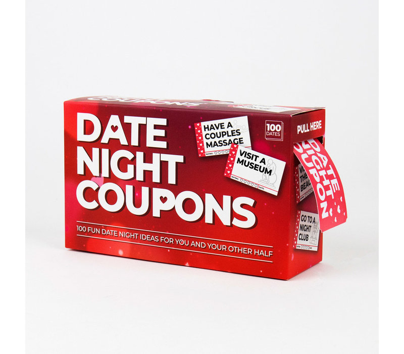 100 Date Night Coupons | Altijd iets te doen