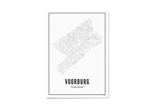 Wijck Voorburg stad - Ansichtkaart