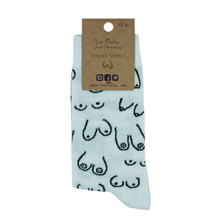 Eatmielies Sokken -Titties mint (42-46)