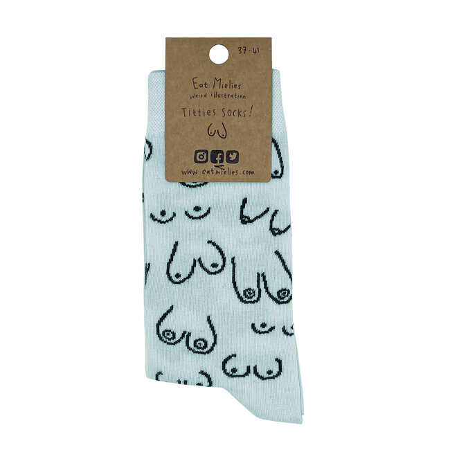 Eatmielies Sokken - Titties mint (37-41)