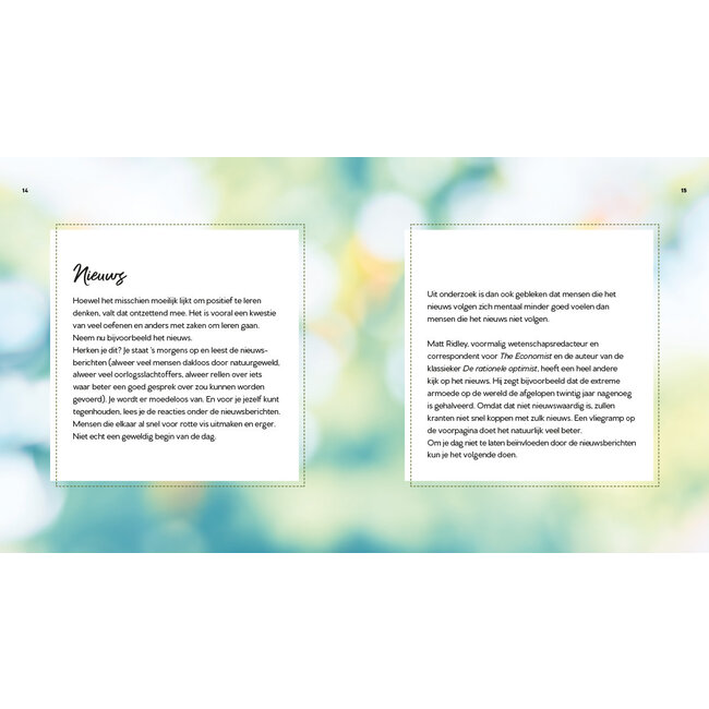 De Lantaarn De kracht van positief denken