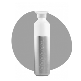 Dopper Dopper Steel Silver (Plastic Cap) (490 ml)
