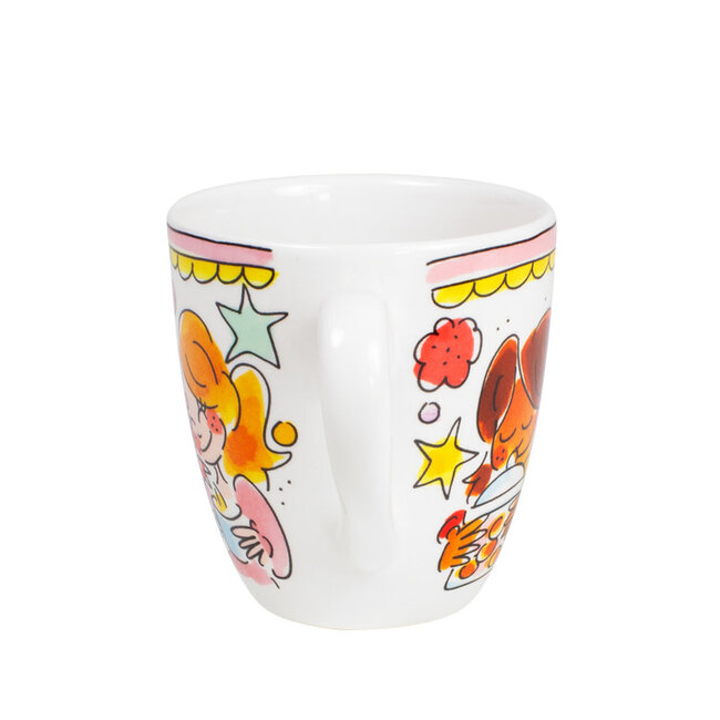 BLOND AMSTERDAM Minimug Even bijkletsen pink