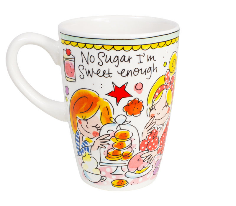 Rusland Maand katoen Blond Amsterdam | XL Mug | Even bijkletsen | mint | NIEUW - KKEC